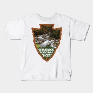 Great Smoky Mountains National Park arrowhead Kids T-Shirt